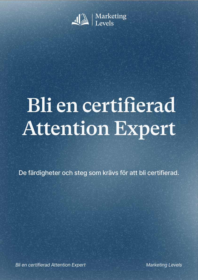 Bli en certifierad attention-expert