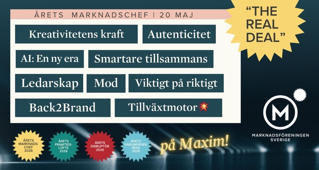 Årets Marknadschef 2026